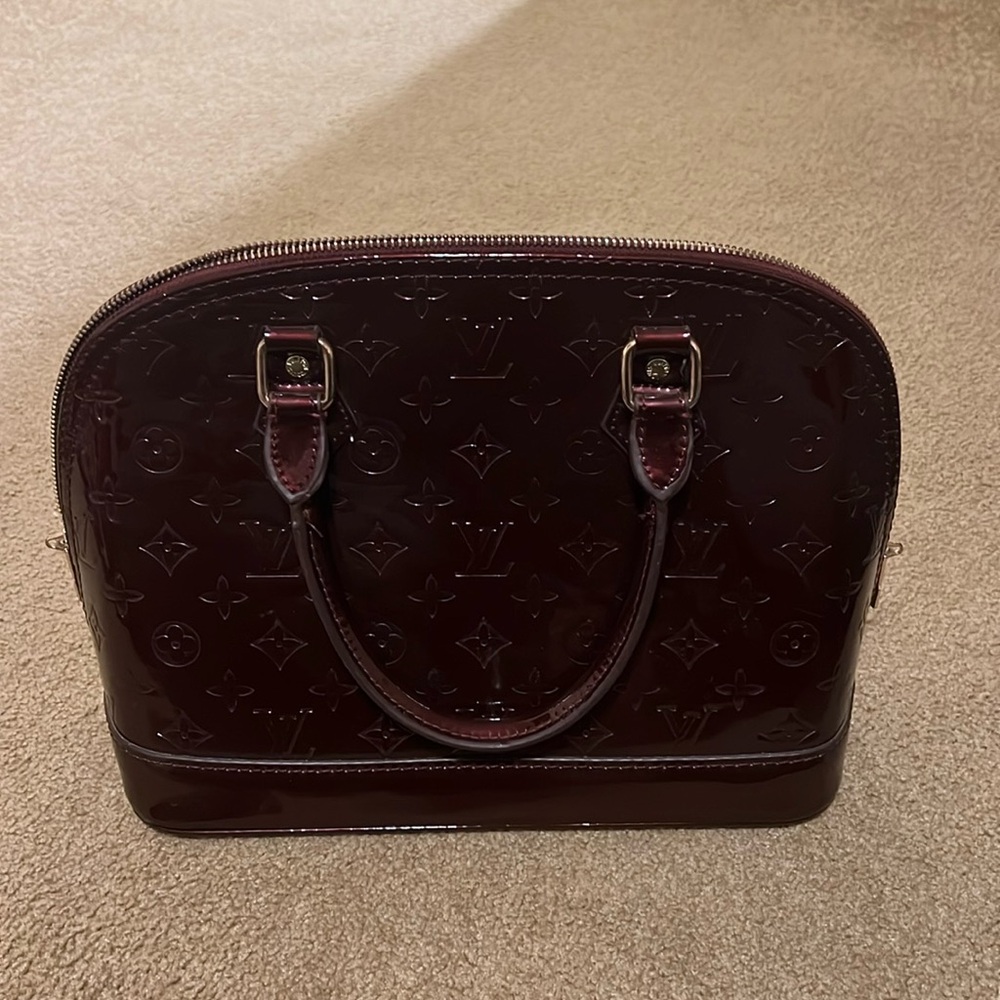 Luxury Style Burgundy Bag
